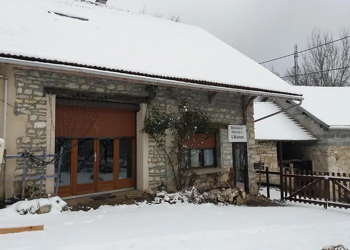 L'Horizon & Spa - Maison De Charme - Spa Privatif Exterieur- Vue Alpes La Burbanche foto