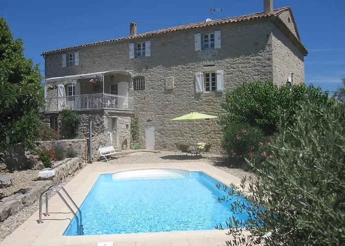 Mas De La Garrigue Bed and Breakfast Les Vans foto