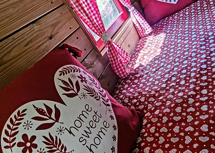 La Roulotte Rose Rouge Villa Valgorge foto