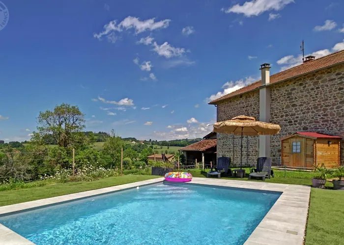 Gite Harmonieux 8 Pers Avec Cheminee Et Animaux Admis - Fr-1-496-32 Belmont-de-la-Loire fotoğrafı