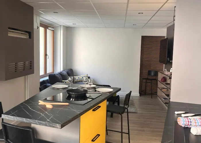 Appartement Moderne Au Coeur De 尚贝里照片