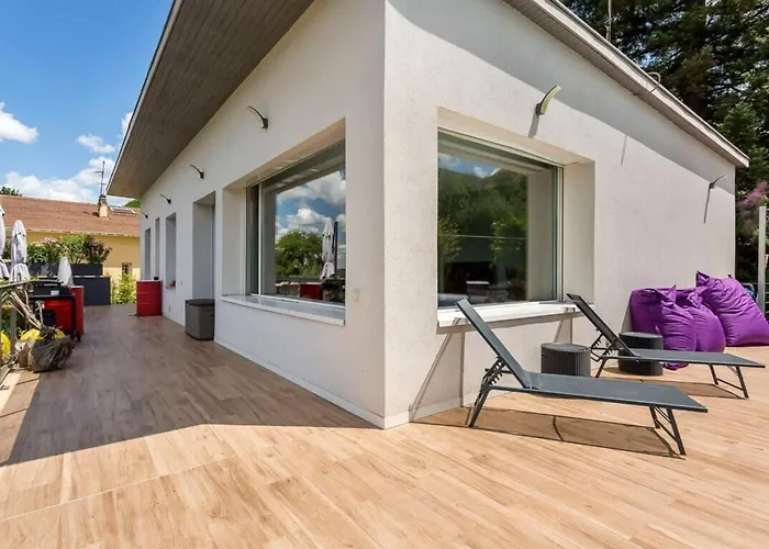 Villa House With Swimming Pool Near Lyon Rochetaillée Foto