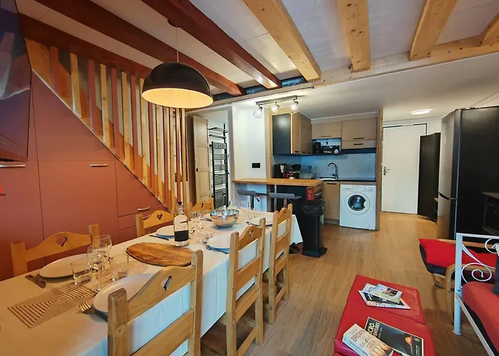 Duplex Cosy 6 Pers, 39M², 3 Chambres, Balcon, Acces Direct Aux Pistes, Centre Val Thorens - Fr-1-545-46 Foto