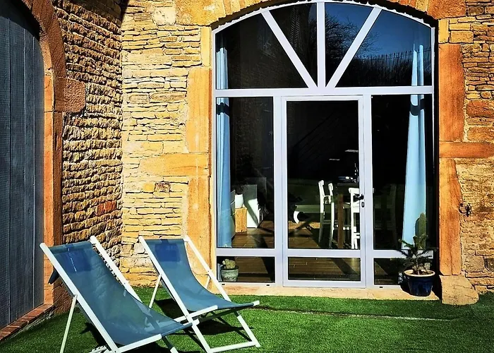 Loft Au Coeur Des Vignes Dans Un Ancien Chai Marcy  foto