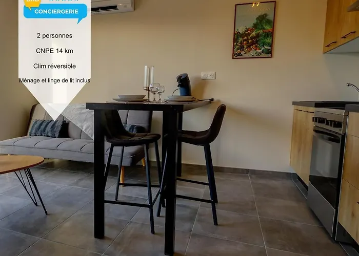 Apartament Le Montreal Proche Cnpe Parking Calme Wifi Vaux-en-Bugey zdjęcie