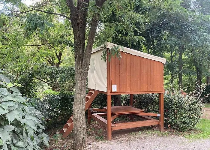 Camping La Charderie Hotel Pont-de-Labeaume photo
