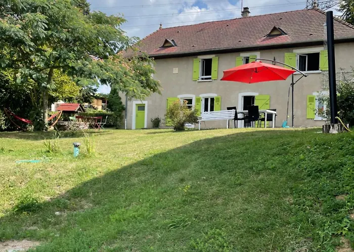 Maison Dauphinoise, Piscine Chauffee, Vue Sur La Montagne Romagnieu foto