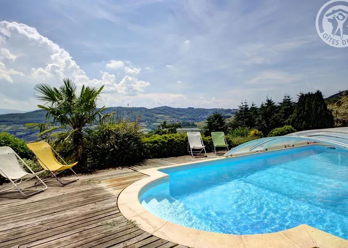 Gite Paisible A Valfleury Avec Vue Imprenable - Fr-1-496-99照片