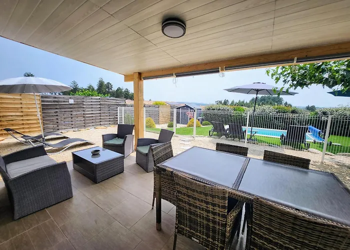 En Ardeche, Maison De Vacances L'Odalys Climatisee Avec Sa Piscine Privee Et Chauffee Joyeuse photo