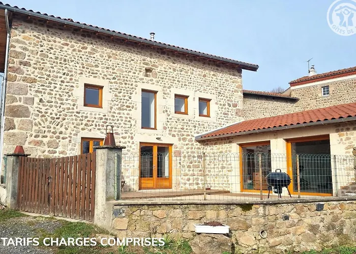 Ferme Traditionnelle Renovee Avec Cour Privative A Verrieres-En-Forez - Fr-1-496-314 foto