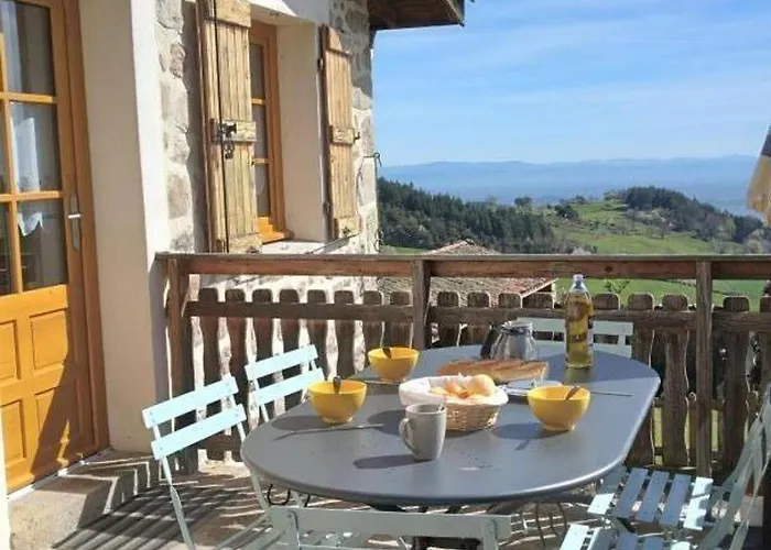 Maison Avec 4 Chambres Et Cheminee A Saint-Bonnet-Le-Courreau - Fr-1-496-9 foto