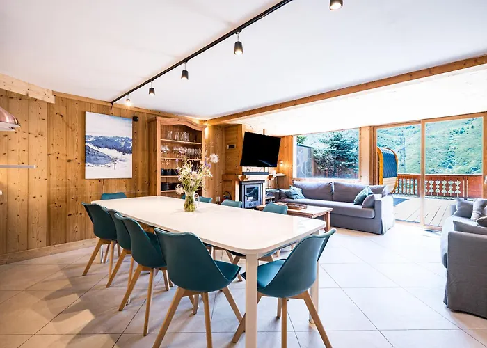 Chalet Gabrielle En Demi-Pension Les Bruyères Foto