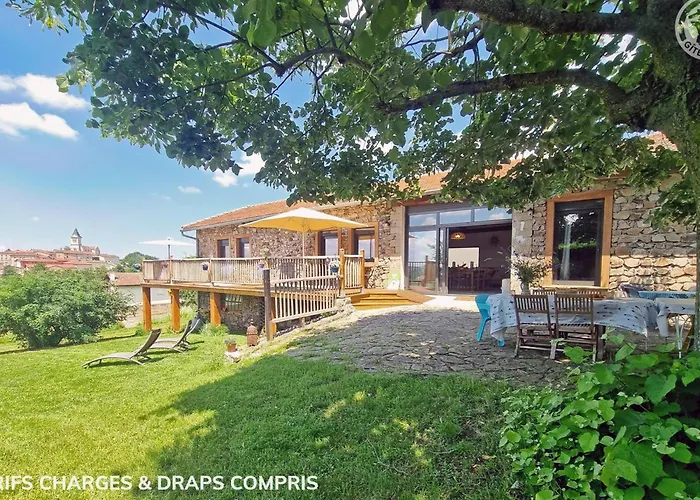 Gite Calme Avec Terrasse, Animaux Admis, Pres De L'Elevage De Poneys - Fr-1-496-326 Virigneux Foto