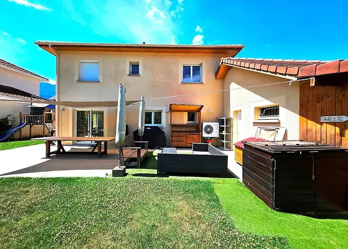 Surequipee Avec Cuisine Exterieure, Climatisation Villa Pontcharra photo