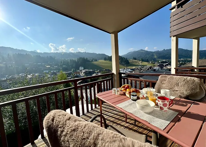 L'Ouralou-Vue Panoramique Au Centre Des Gets Διαμέρισμα Les Gets φωτογραφία