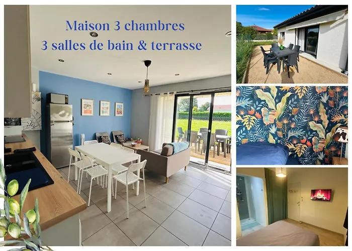 fotos do Chez M&S - Maison 3 Chambres Et 3 Salles De Bain Bressolles 