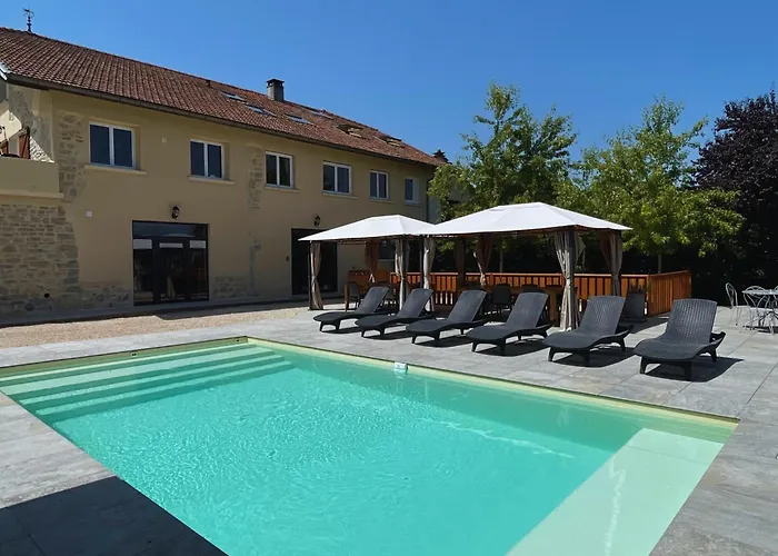 Gite 5 Chambres Piscine Vue Montagne Ordonnaz Foto