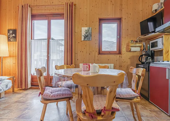 Appartement Avec Balcon Et Wifi, Pres Des Pistes - Fr-1-840-50 Aussois foto