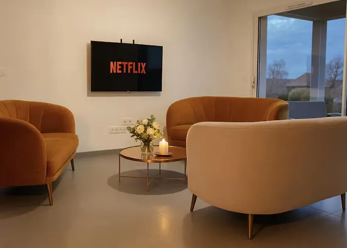 Maison De Standing 3 Chambres Parking Spacieux Château-Gaillard fotoğrafı