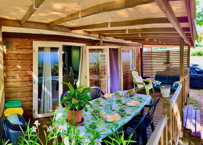 صورة Mobilhome L'Aincontournable - 6 Personnes - Clim - Terrasse Poncin