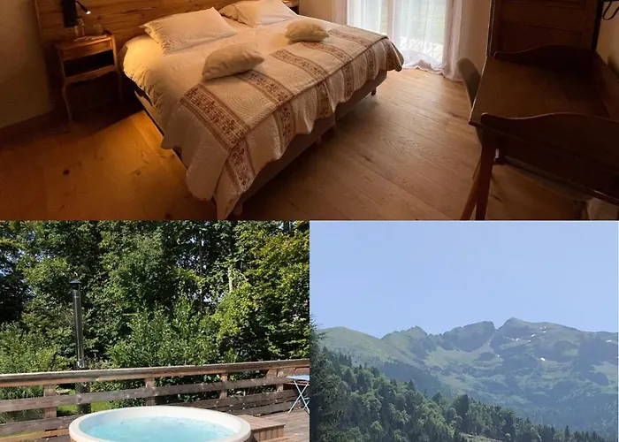 Gites Du Grand Replomb Sainte-Agnès foto