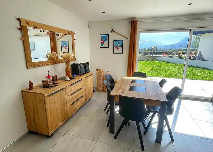 Maison au calme avec vue Les Marches fotorgafie