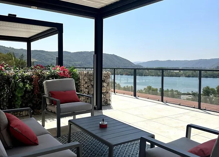 Evasion Au Bord Du Rhone Lägenhet Saint-Vallier  foto