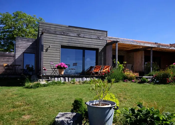 Gite Eco-Responsable Avec Bassin Naturel Et Vue Panoramique - Fr-1-496-258 Champoly foto