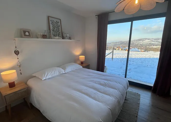 Photo de Studio - Vue Panoramique Montagnes I Calme Absolu Montcel 