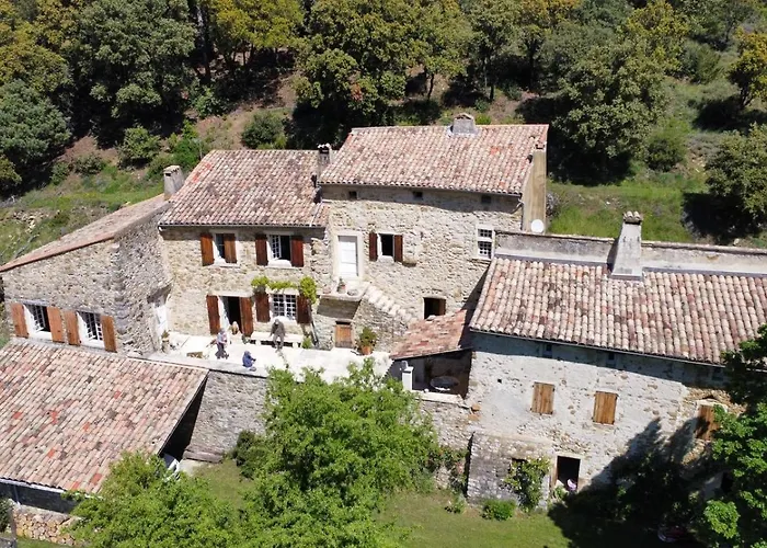 Mas Au Coeur De La Provence, Paradis Isole A L'Etournelle Roche-Saint-Secret-Beconne foto