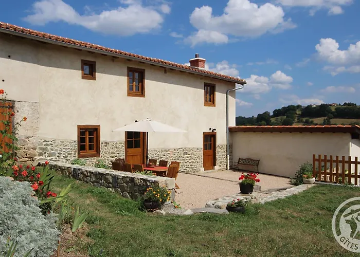 Grange Renovee Avec Jardin Clos, Animaux Acceptes, Proche Des Monts Du Lyonnais - Fr-1-496-119 Virigneux Foto