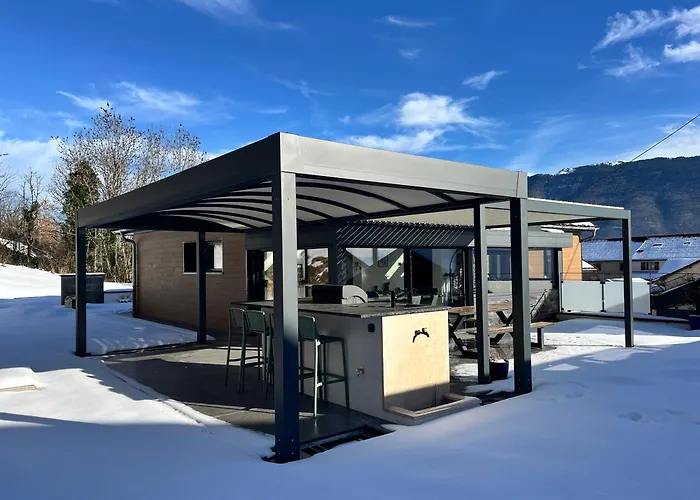 Maison Cosy A La Montagne Chatillon-en-Michaille fotoğrafı