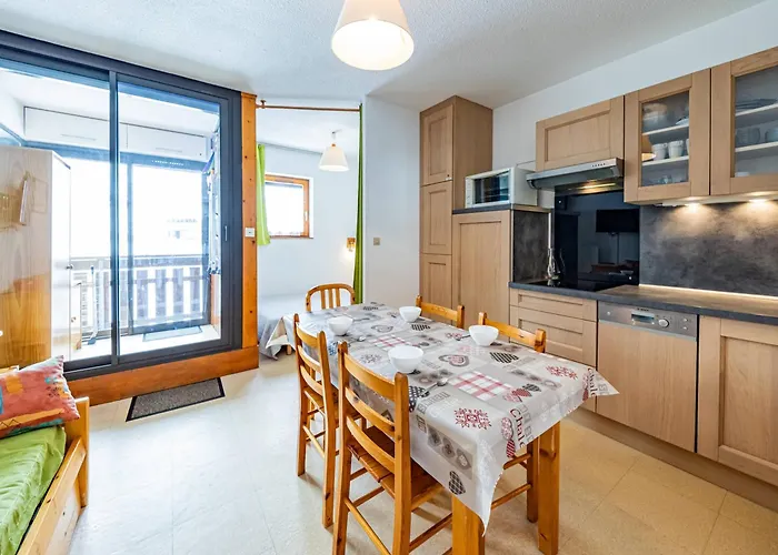 Studio Lumineux Au Pied Des Pistes, Proche Telesiege, Balcon A Saint-Francois-Longchamp - Fr-1-807-95 foto