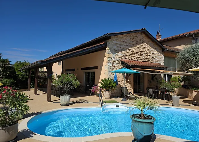 Chambre D'Hotes Leonie & Restaurant Druillat Foto