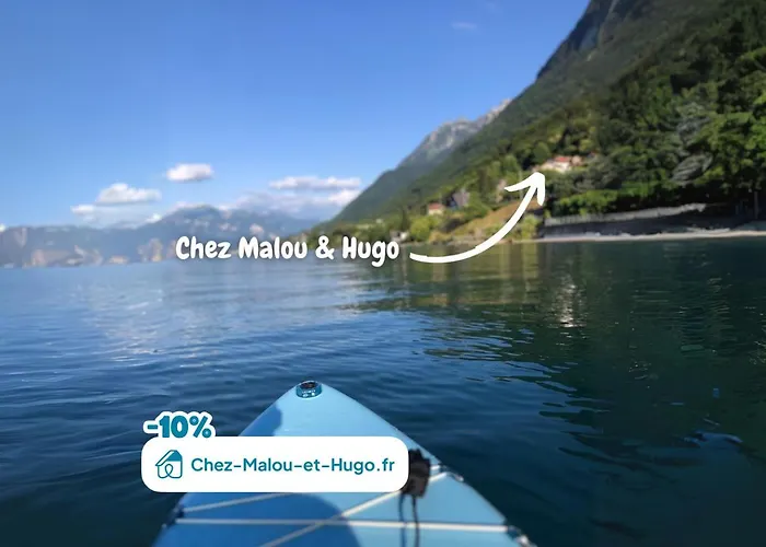 Chez Malou & Hugo Vue Lac Proche Suisse & Stations ! Saint-Gingolph photo