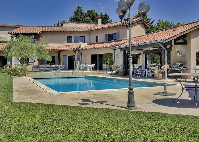 Villa D'Exception 330M Piscine 12X6 Fontaines-Saint-Martin fotorgafie