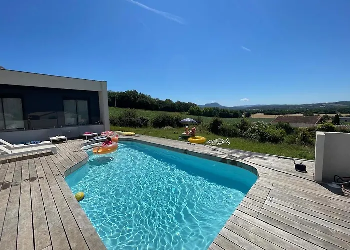 Villa De Eurre, Piscine, Calme Et Vue fotorgafie