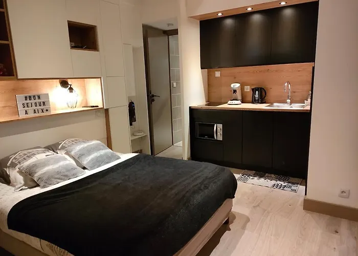 Studio Renove Avec Parking - Aix Les Bains Hyper Centre - 10Mn Lac Du Bourget Aix-les-Bains foto