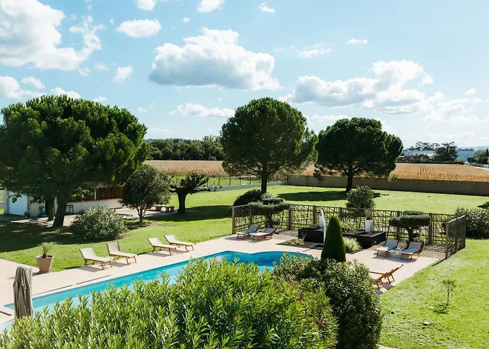 Hotel Sous Les Pins Étoile-sur-Rhône Foto