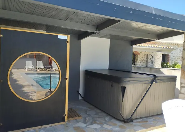 Chambre 2 Pers Spa Piscine Grospierres zdjęcie