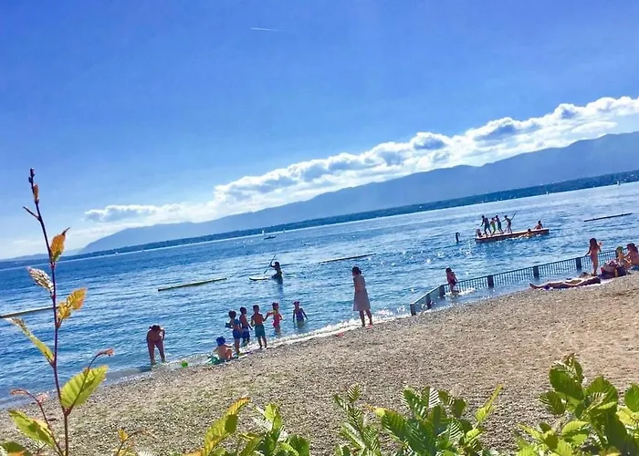 Beausoleil Spa Villa L-Geneva, Lake, Mountains-Full Love Stay-Spa Optional Extra Fee Chens-sur-Lémanの写真