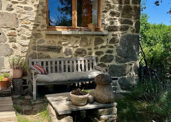 Molinot Gites Nature & Confort Cosy Comfy Lodge Alboussière foto