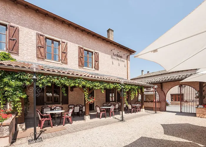 Le Relais Des Dix Crus - Logis Hotel B&B Corcelles-en-Beaujolais Foto